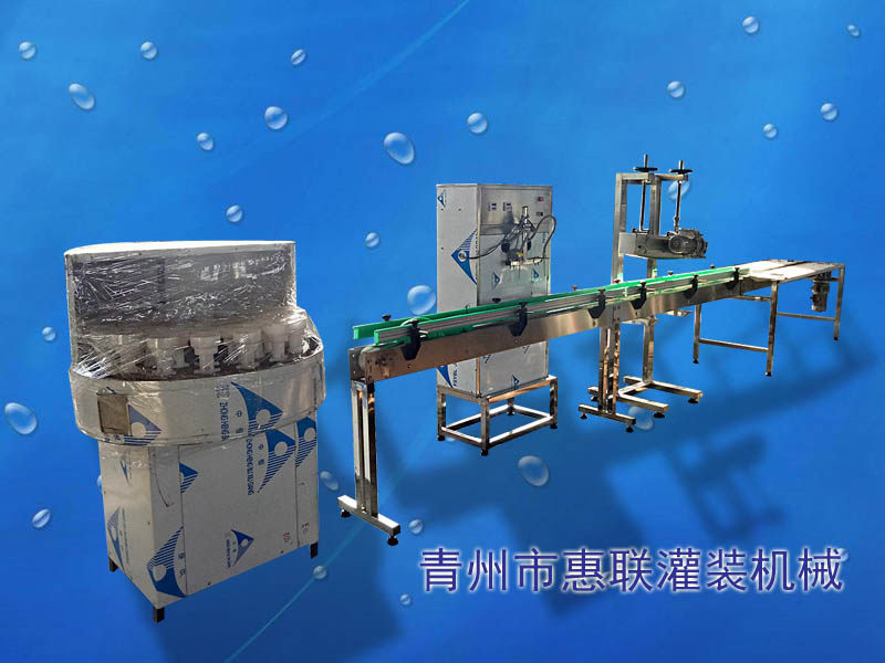 小型半自動(dòng)灌裝過濾生產(chǎn)線
